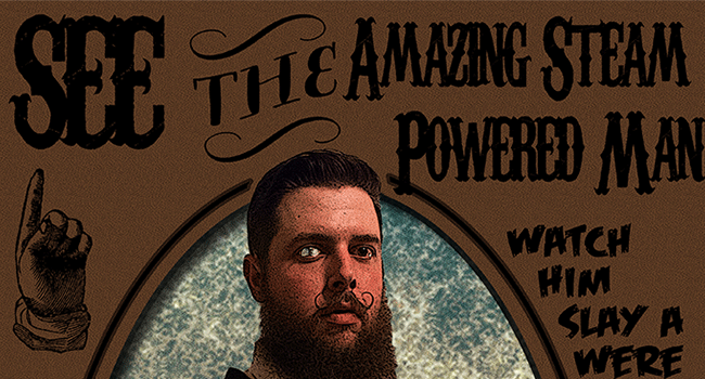 The Amazing Steam Powered Man Photo Manipulation